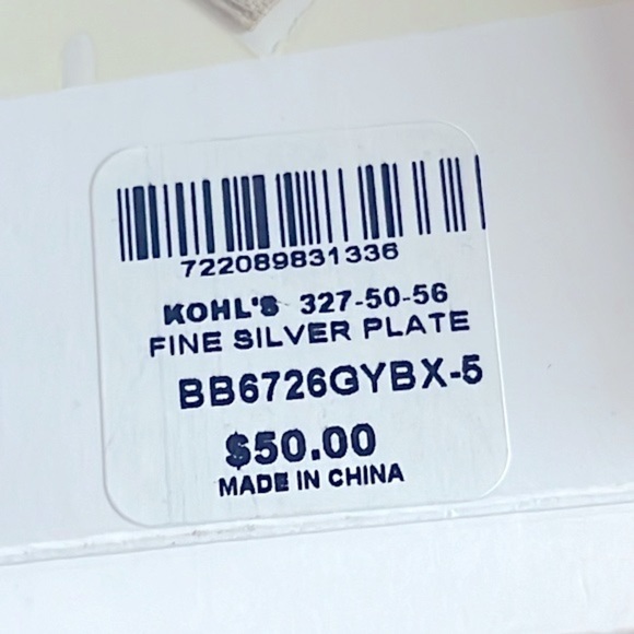 Brand New Set of Silver Plated Beaded Stretch Bracelets Butterfly Charm “Strong” - Picture 13 of 14